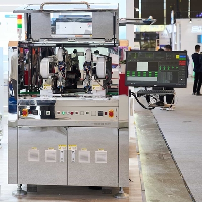 comprar Equipo de embalaje avanzado en línea de semiconductores, máquina de pulverización de flujo de distribución visual Fabricación en línea