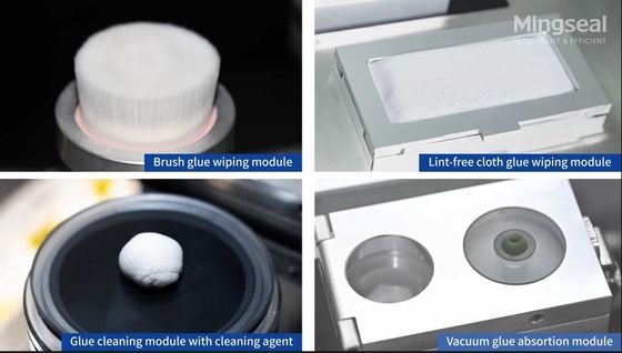 Acquistare Modulo di pulizia di processo laminato senza spazzatura con spazzola, distribuzione di valvole a getto di auge, manutenzione automatizzata fabbricazione online